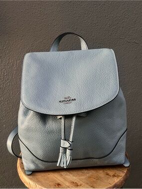 coach elle backpack f72645 Leather Tote - #F72645 Coach Elle Bag - Coach